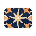 Star Fish Bath Mat - Coastal Ocean Vibes Design - DipaliZ
