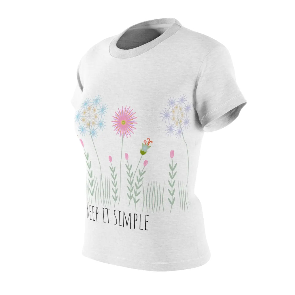Radiant Women's AOP Cut Sew Tee - Cozy Elegance - DipaliZ