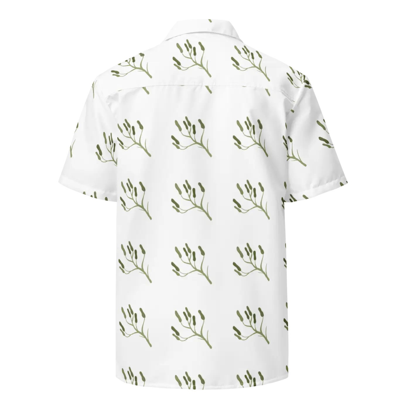 Unisex Button Shirt - Flora Graphics Eco Summer - DipaliZ