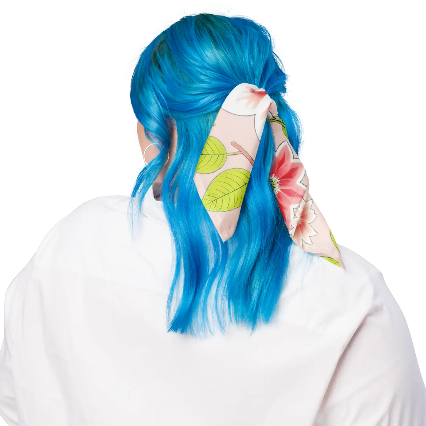 Bold Floral Bandana - UPF50+ Protection Eco Friendly - DipaliZ