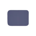 Floral Blue Sherpa Blanket - Cozy Polyester Throw - DipaliZ