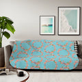 Floral Sherpa Blanket - Two Colors Available - DipaliZ