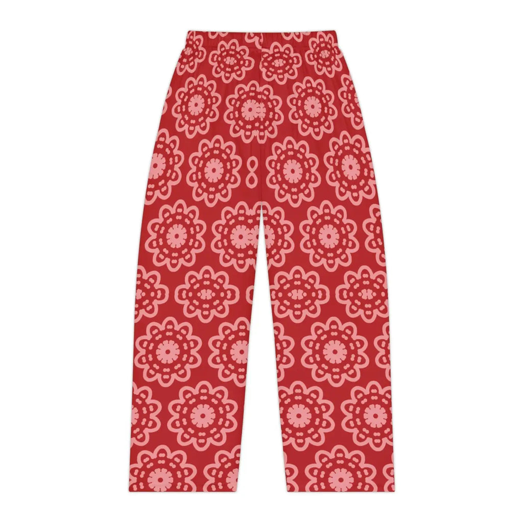 Women's Pajama Pants - Floral Pattern Loungewear - DipaliZ