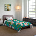 Floral Polyester Comforter - Cozy Bedroom Style - DipaliZ
