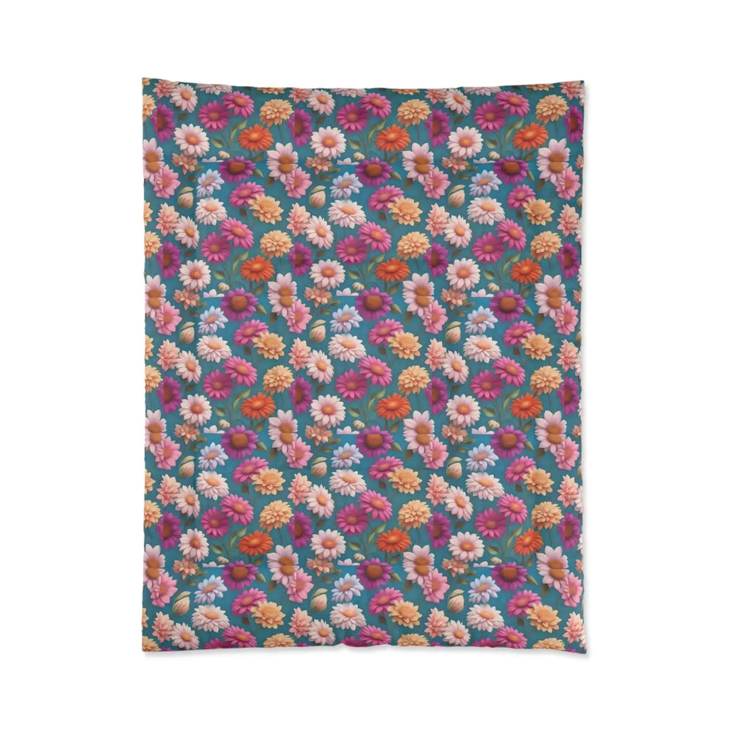 Floral Comforter - Ultra-Soft Polyester Bedding - DipaliZ