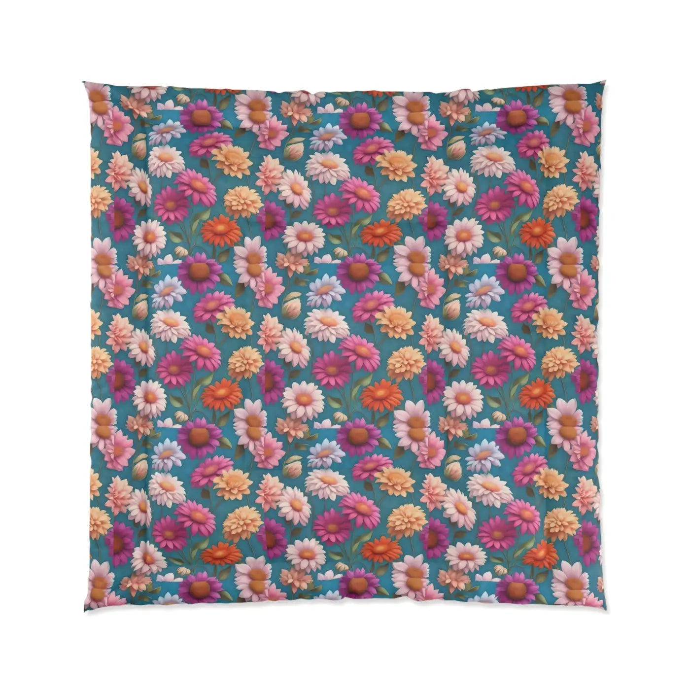 Floral Comforter - Ultra-Soft Polyester Bedding - DipaliZ
