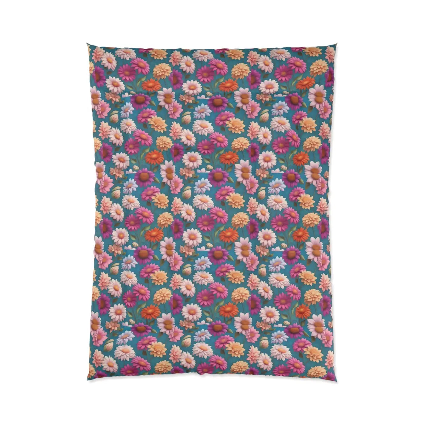 Floral Comforter - Ultra-Soft Polyester Bedding - DipaliZ