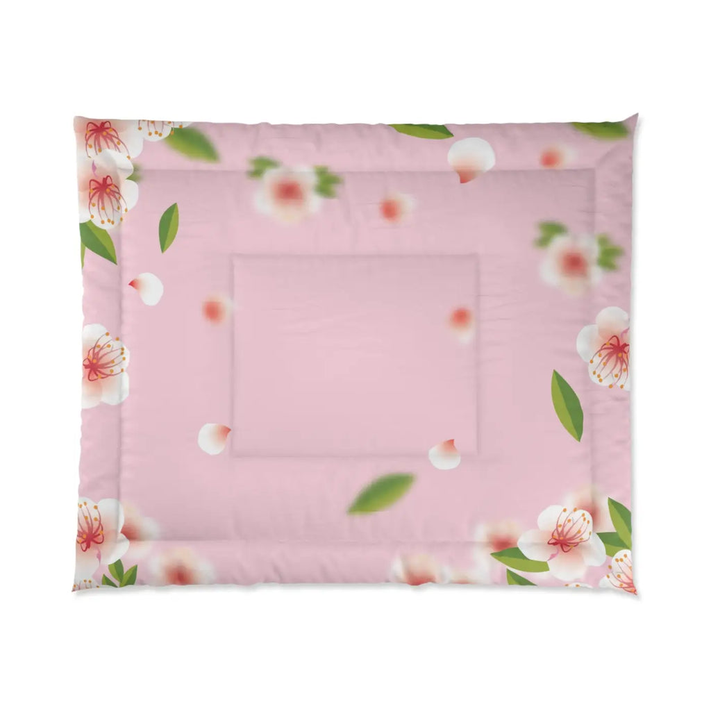 Floral Print Comforter - Eco-Friendly Gifts for Her - DipaliZ