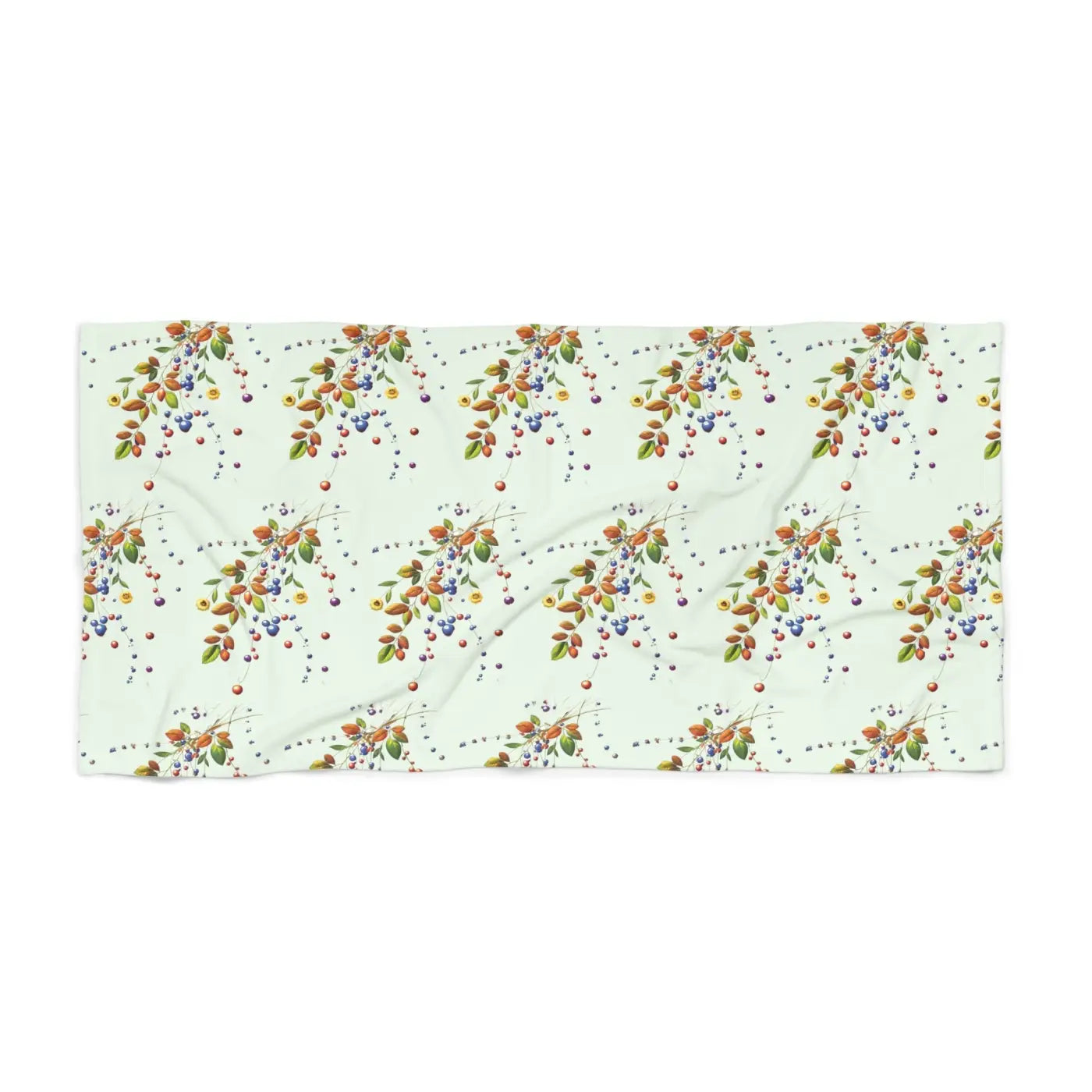 Beach Towel - Flower Branches Design Eco-Friendly - DipaliZ