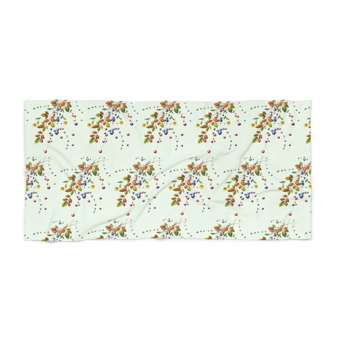 Beach Towel - Flower Branches Design Eco-Friendly - DipaliZ