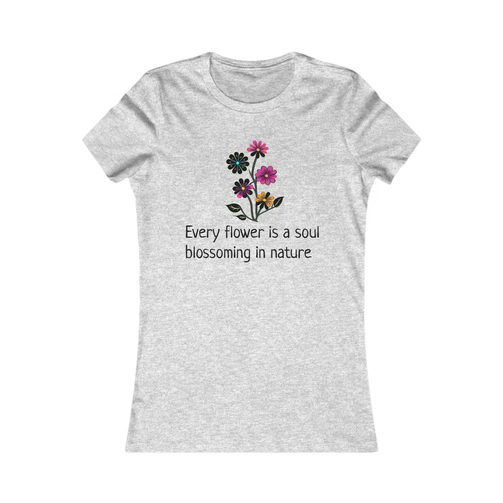 Women's Favorite Tee - Blossom Comfort Style - DipaliZ
