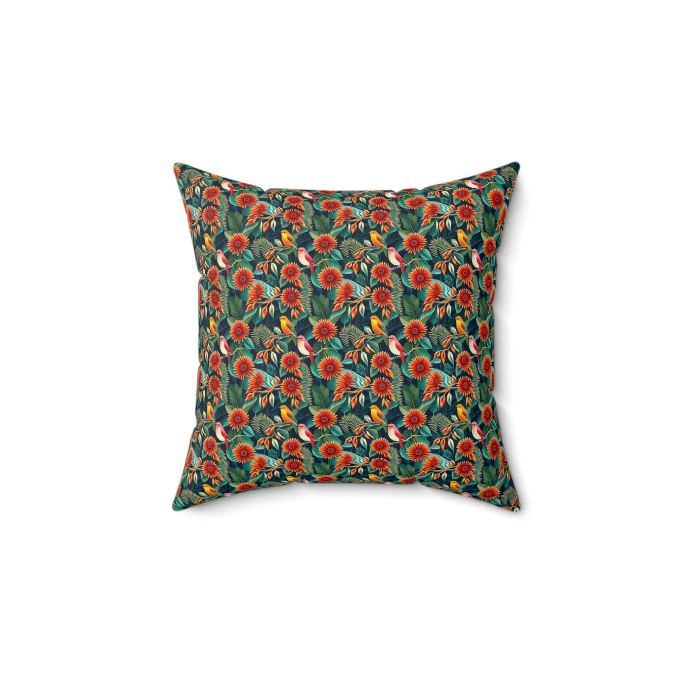 Spun Polyester Square Pillow - Vibrant Home Decor - DipaliZ