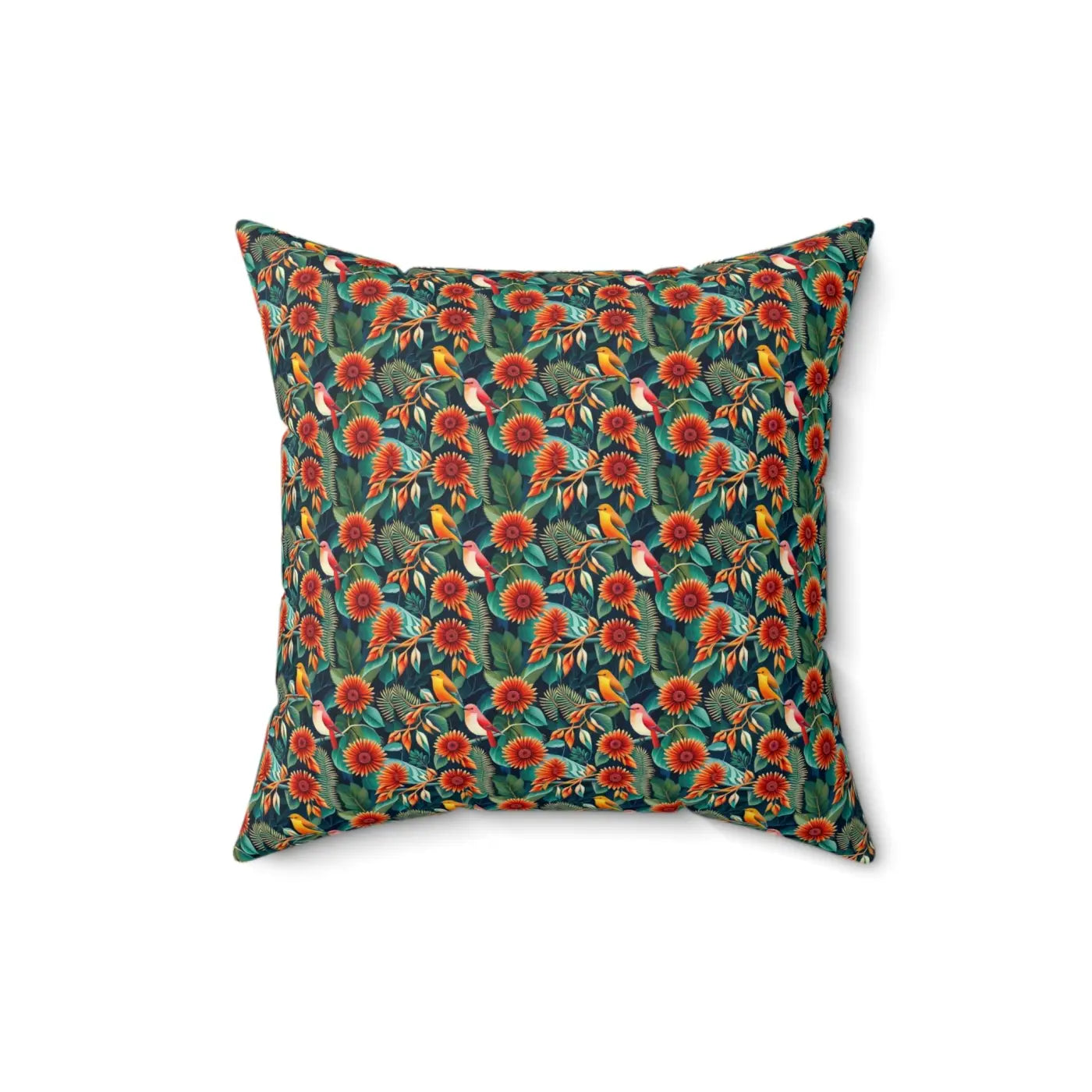 Spun Polyester Square Pillow - Vibrant Home Decor - DipaliZ