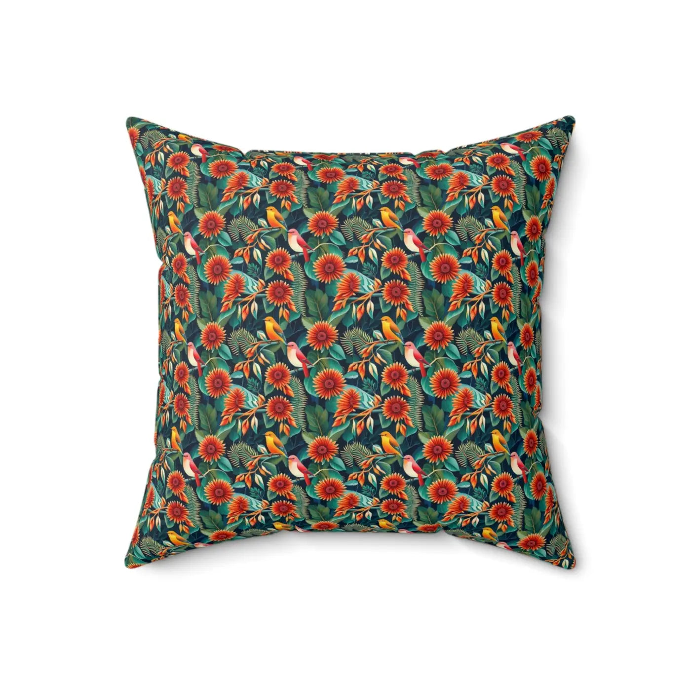 Spun Polyester Square Pillow - Vibrant Home Decor - DipaliZ