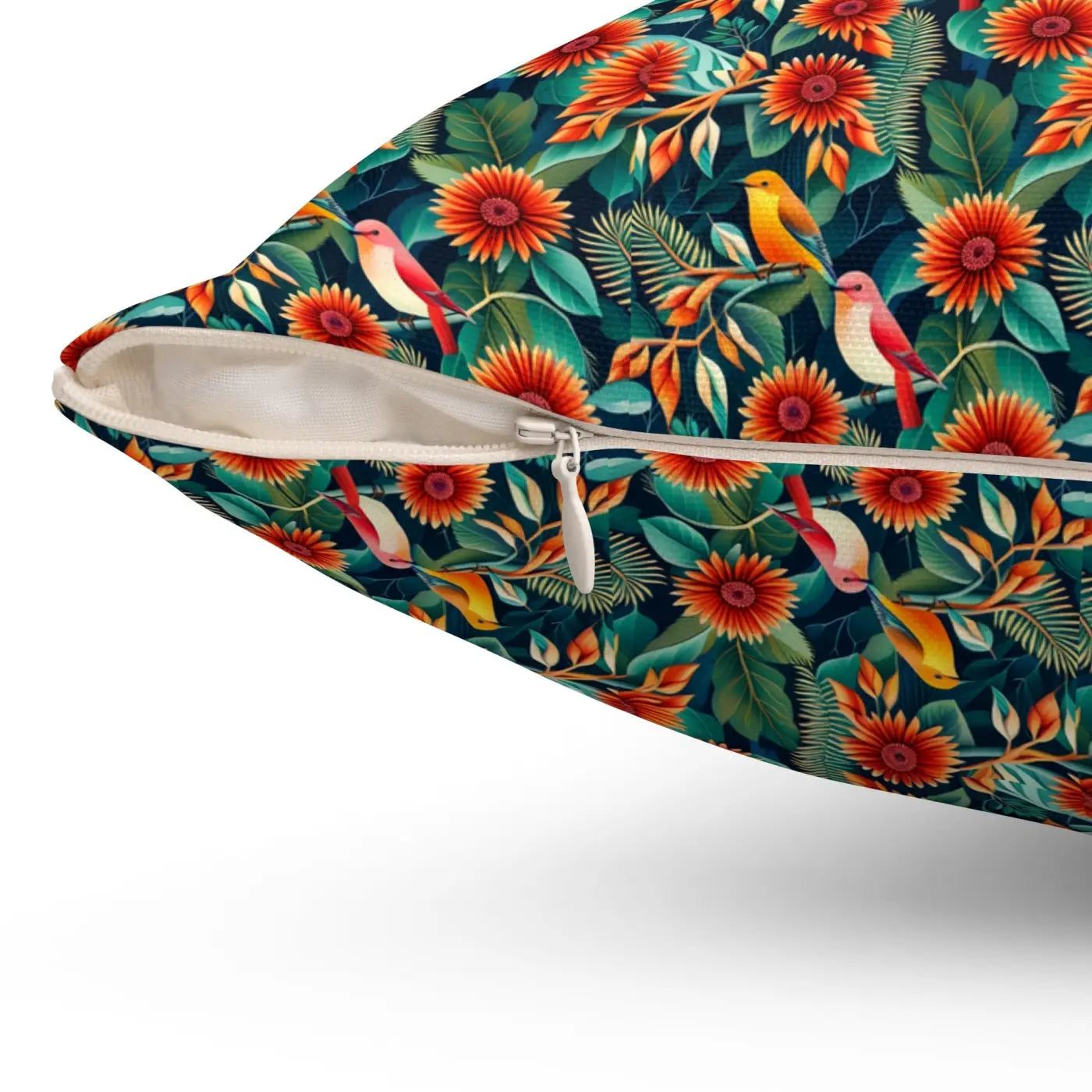 Spun Polyester Square Pillow - Vibrant Home Decor - DipaliZ