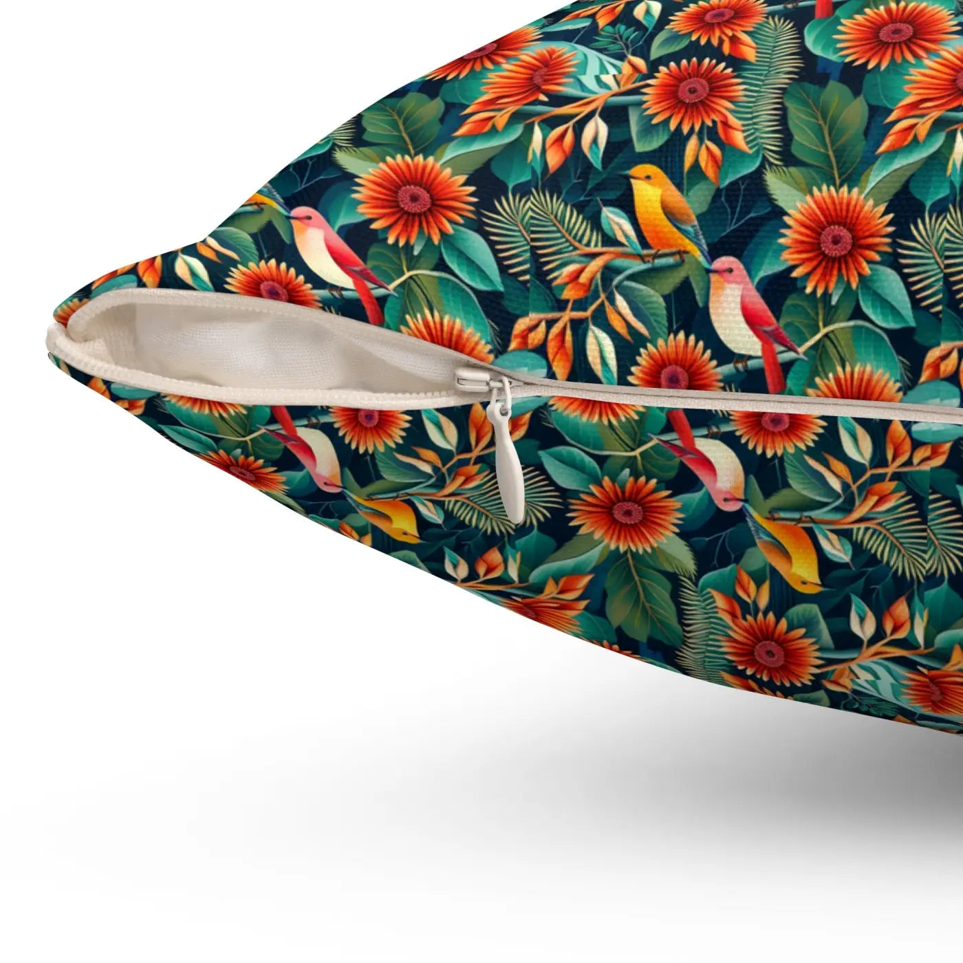 Spun Polyester Square Pillow - Vibrant Home Decor - DipaliZ