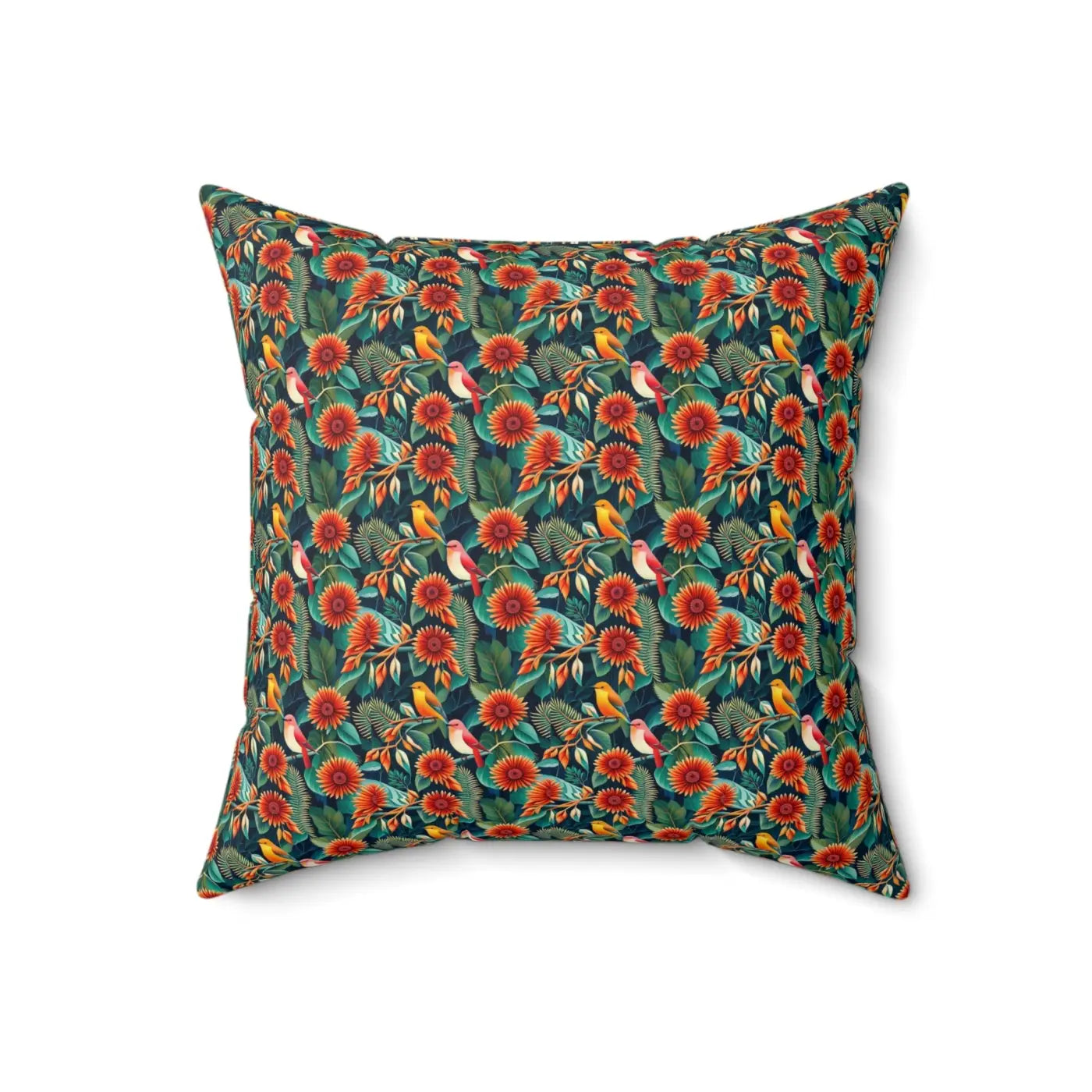 Spun Polyester Square Pillow - Vibrant Home Decor - DipaliZ