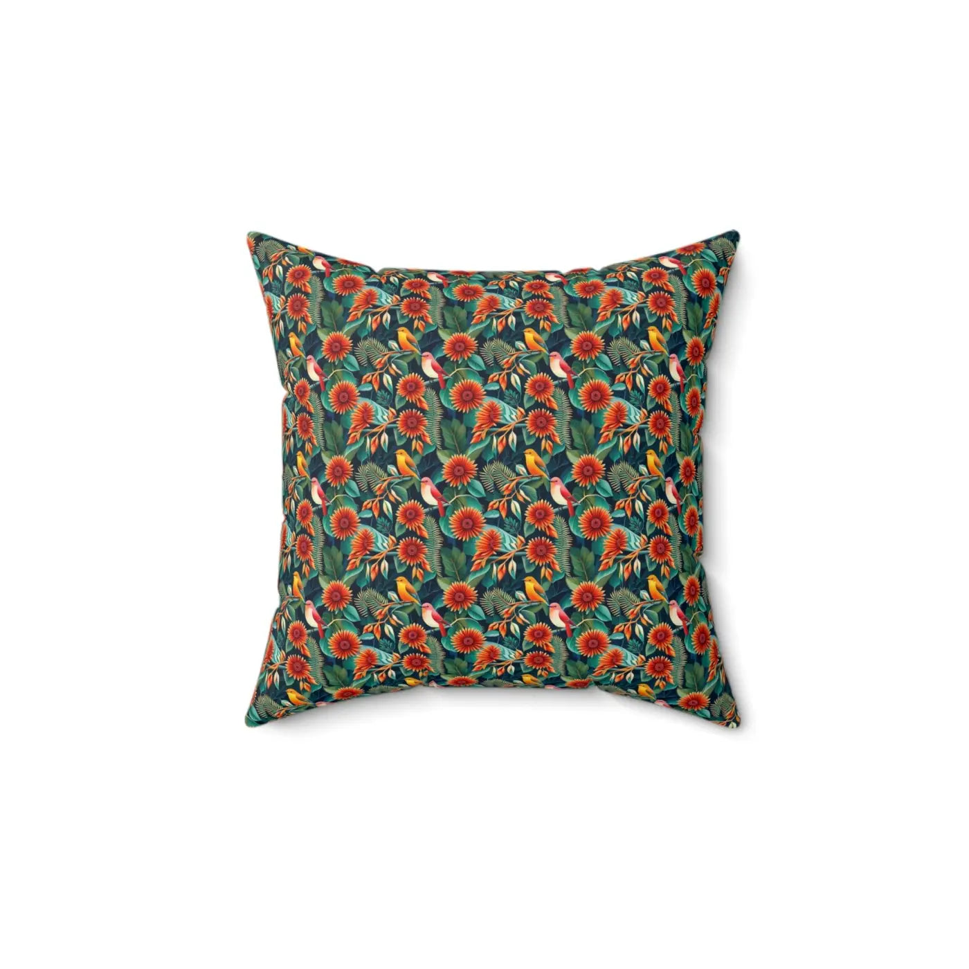 Spun Polyester Square Pillow - Vibrant Home Decor - DipaliZ