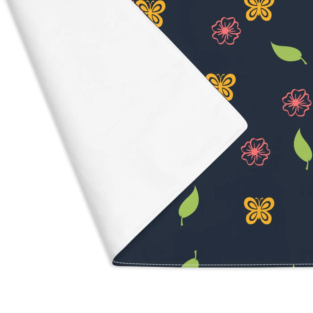 Vibrant Floral Placemats - Butterflies and Flowers - DipaliZ