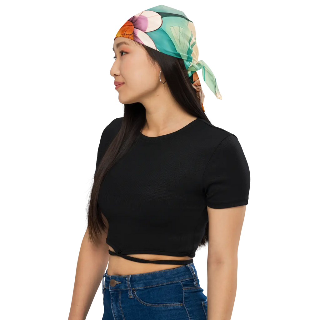 Eco-Friendly Print Bandana - Sustainable Gifts for Her - DipaliZ