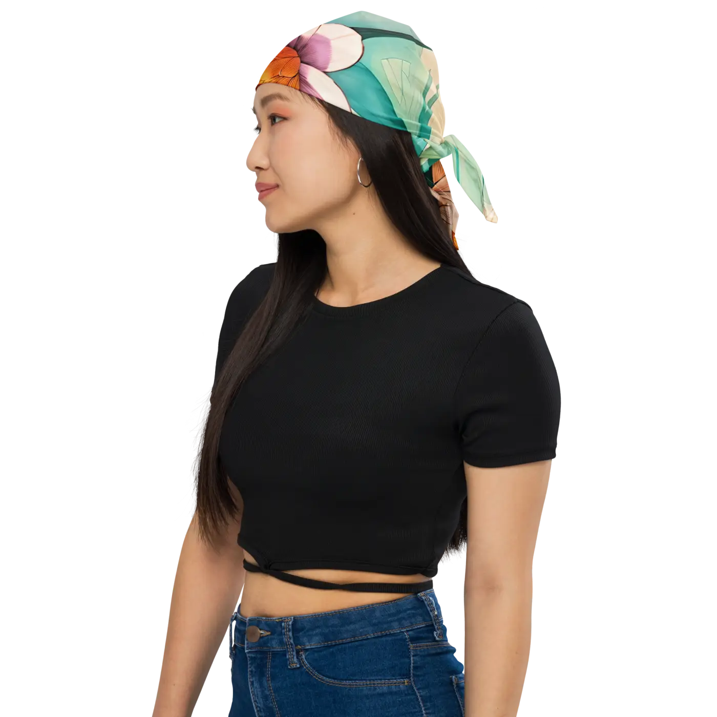 Eco-Friendly Print Bandana - Sustainable Gifts for Her - DipaliZ