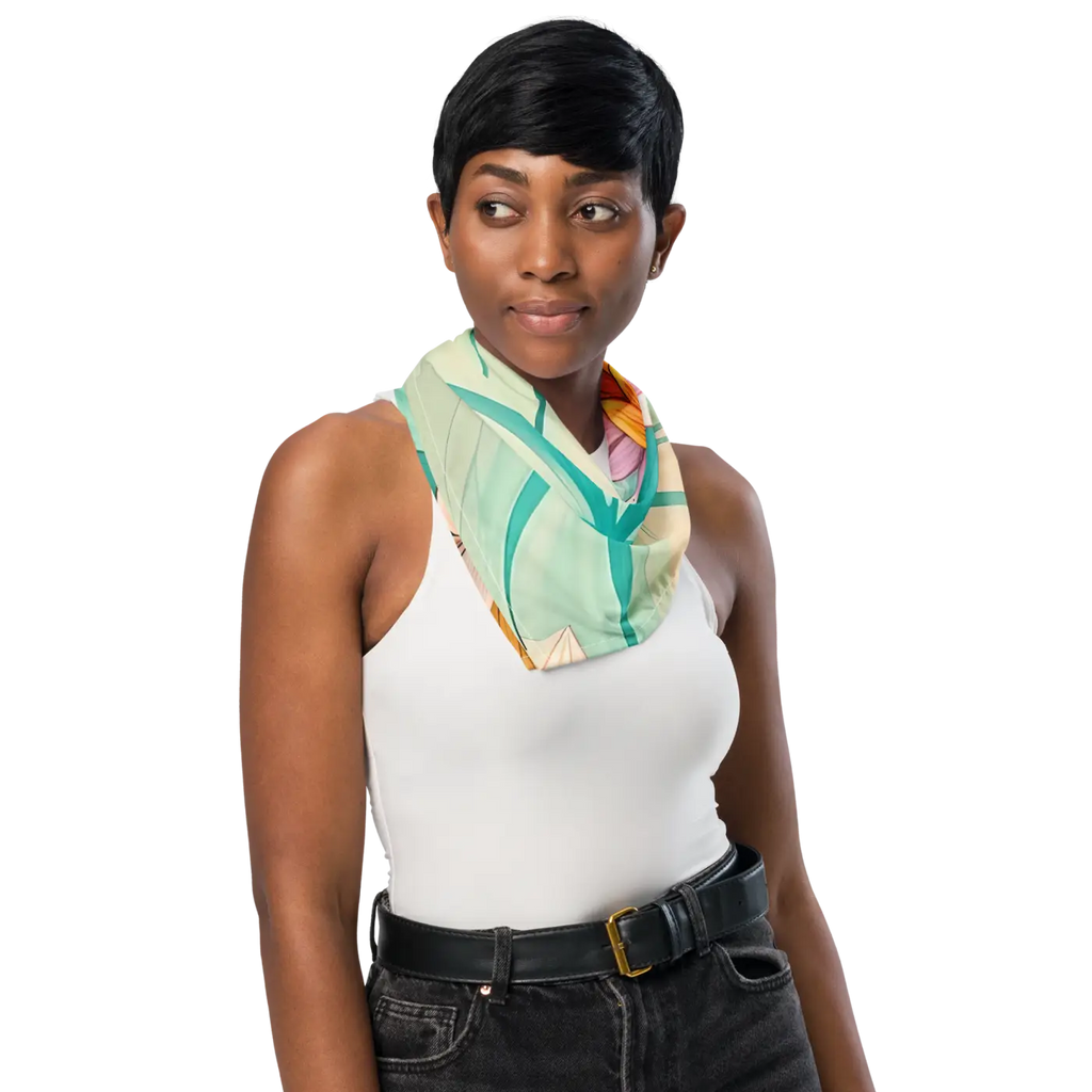 Eco-Friendly Print Bandana - Sustainable Gifts for Her - DipaliZ