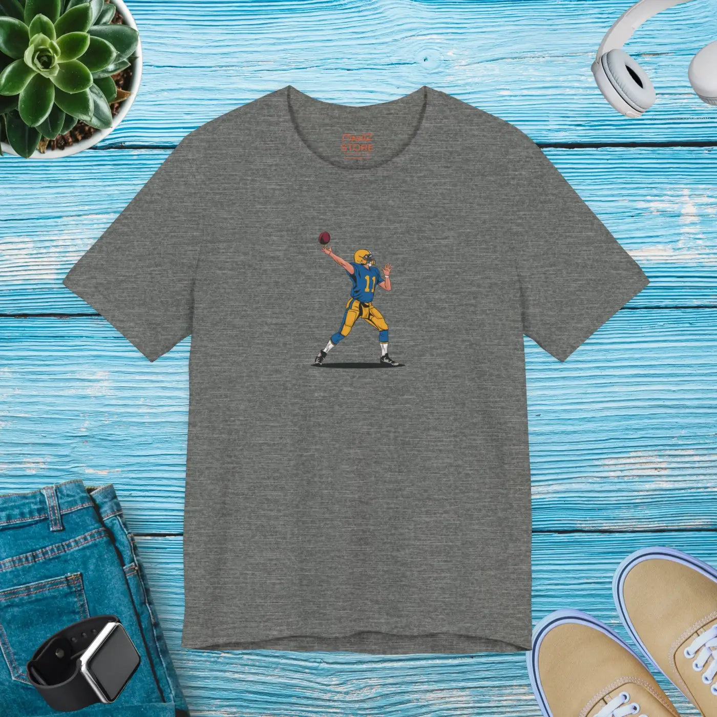 Classic Unisex Jersey Short Sleeve Tee - Soft Cotton - DipaliZ