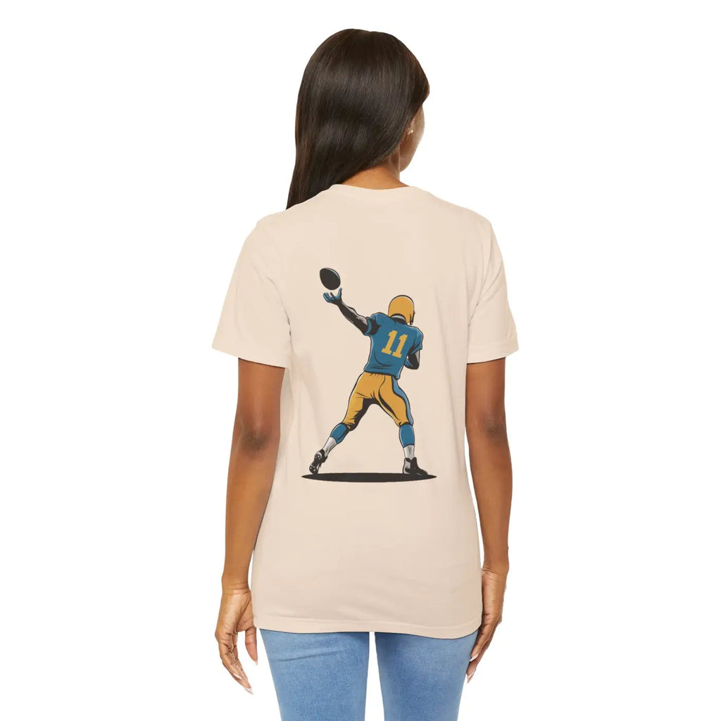 Classic Unisex Jersey Short Sleeve Tee - Soft Cotton - DipaliZ