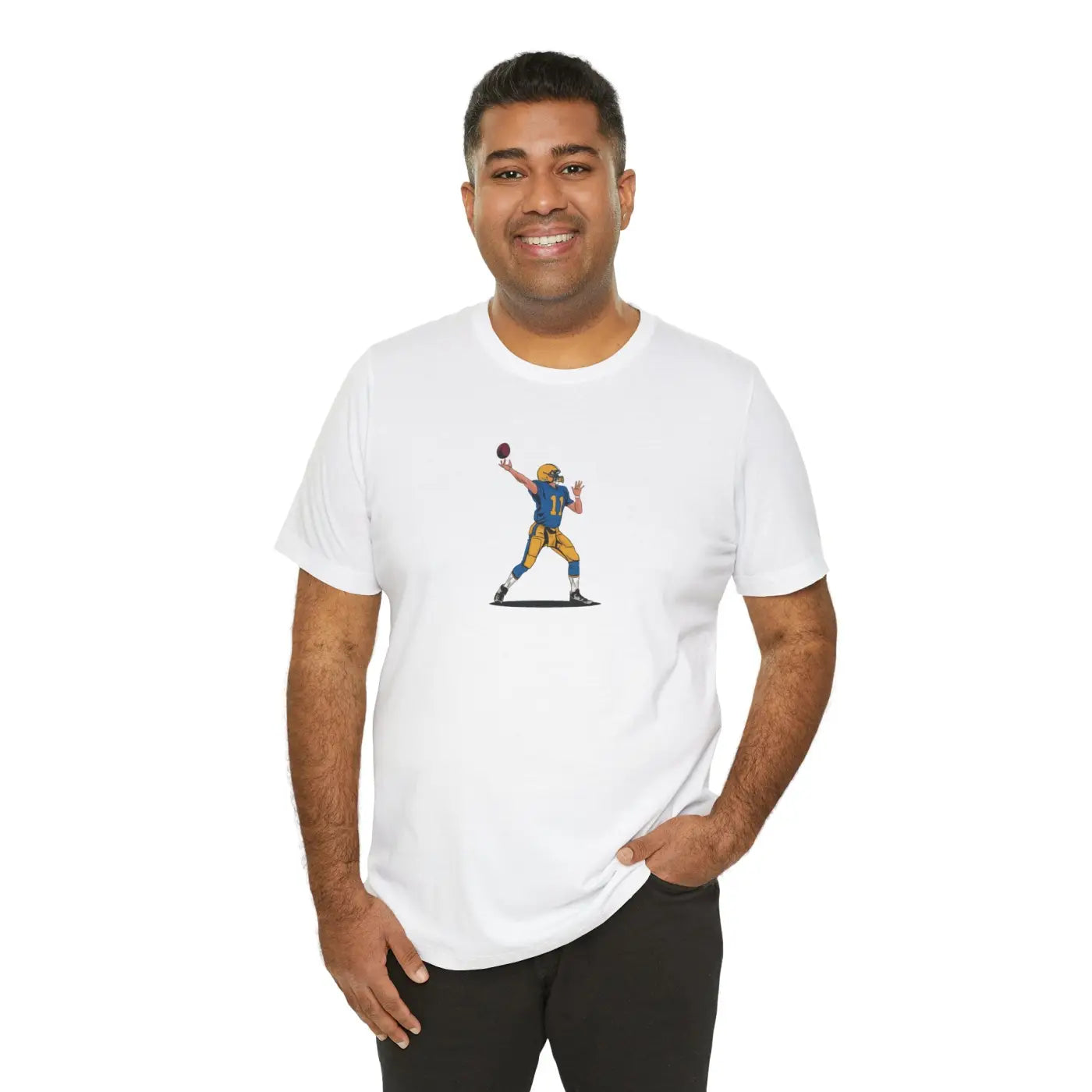 Classic Unisex Jersey Short Sleeve Tee - Soft Cotton - DipaliZ