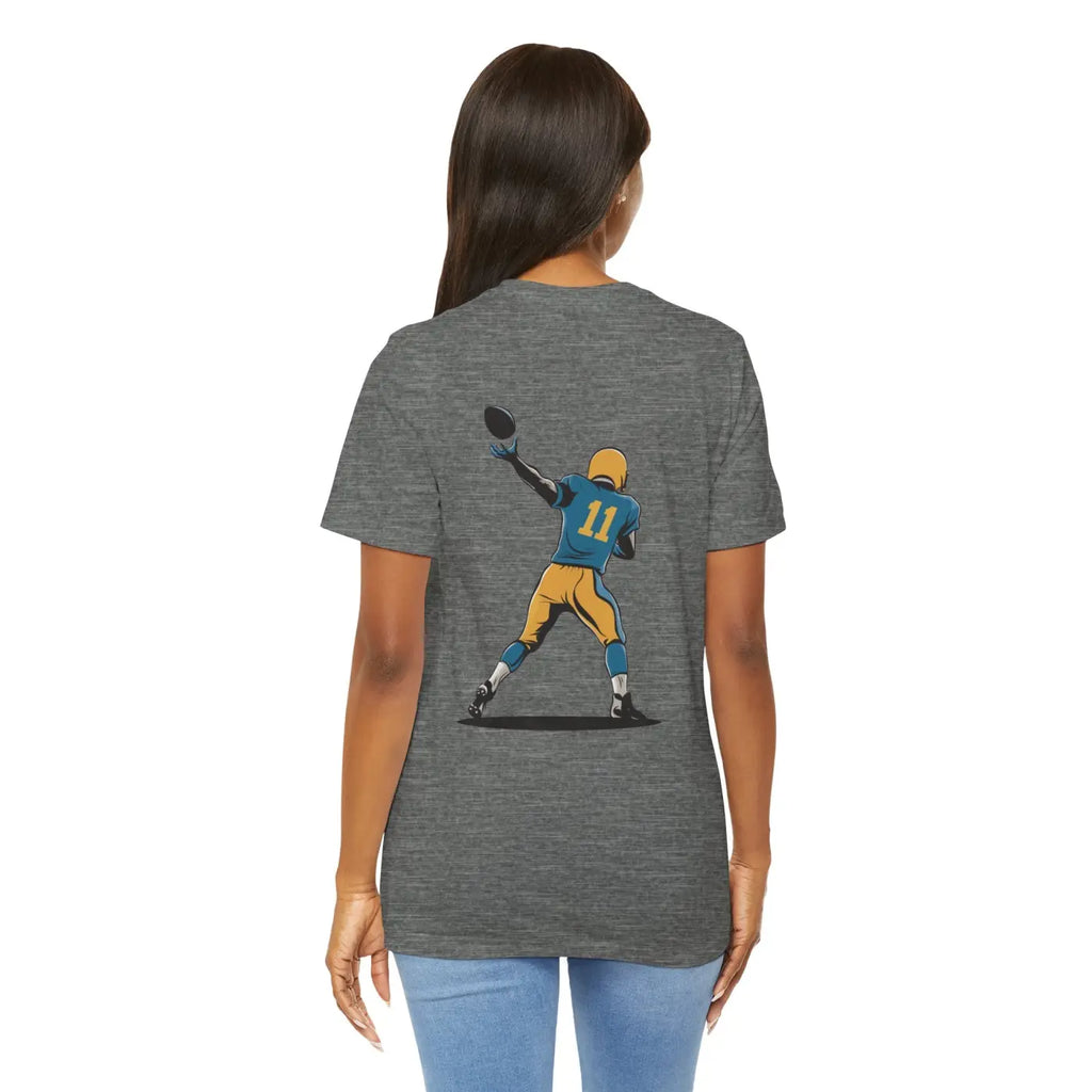 Classic Unisex Jersey Short Sleeve Tee - Soft Cotton - DipaliZ