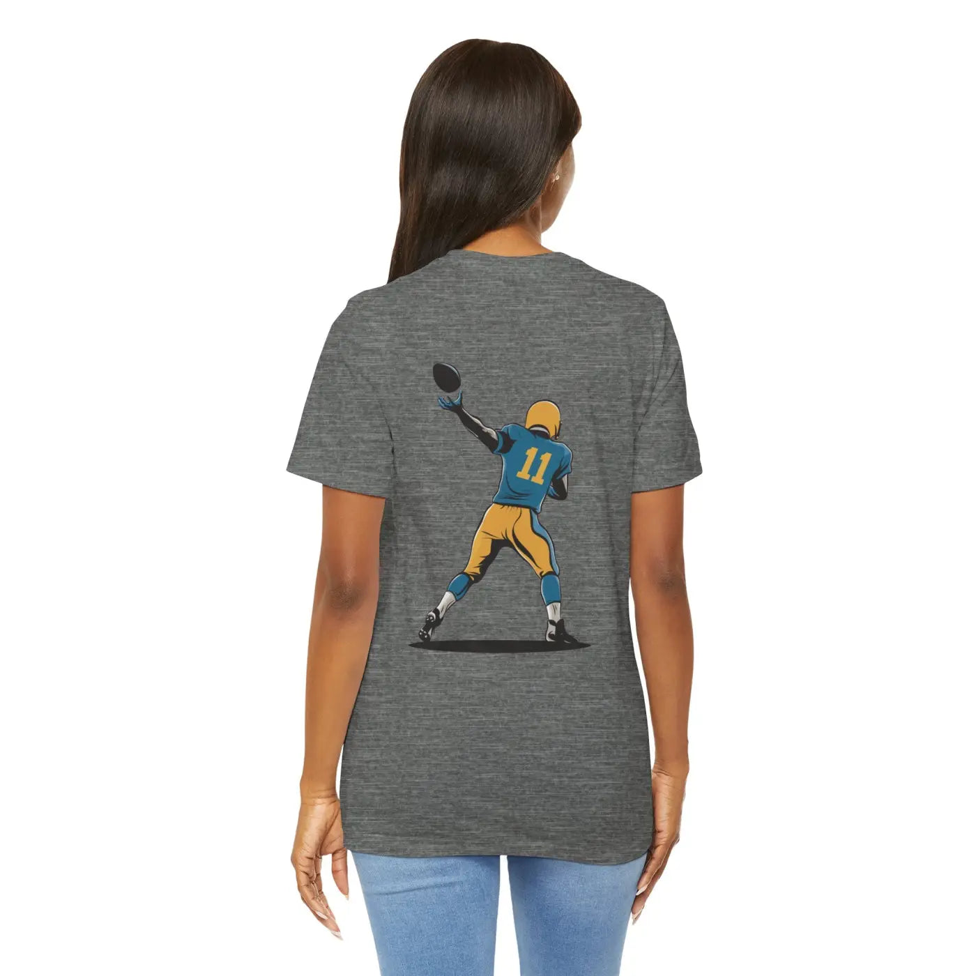 Classic Unisex Jersey Short Sleeve Tee - Soft Cotton - DipaliZ