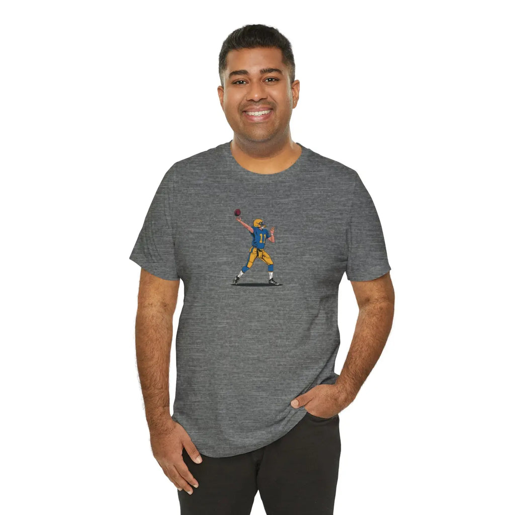 Classic Unisex Jersey Short Sleeve Tee - Soft Cotton - DipaliZ