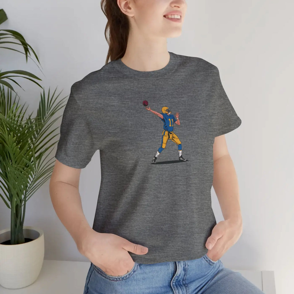 Classic Unisex Jersey Short Sleeve Tee - Soft Cotton - DipaliZ