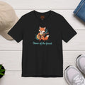 Fox With A Guitar T-Shirt - Unisex Jersey Tee - DipaliZ