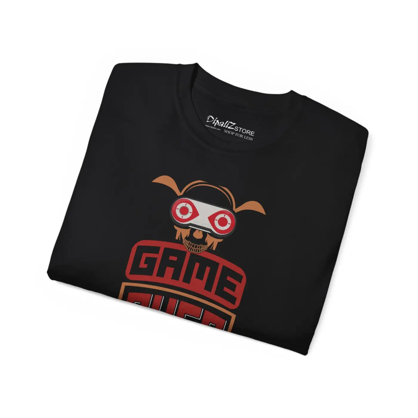Game Over Unisex Ultra Cotton Tee - Bold Graphic Print - DipaliZ