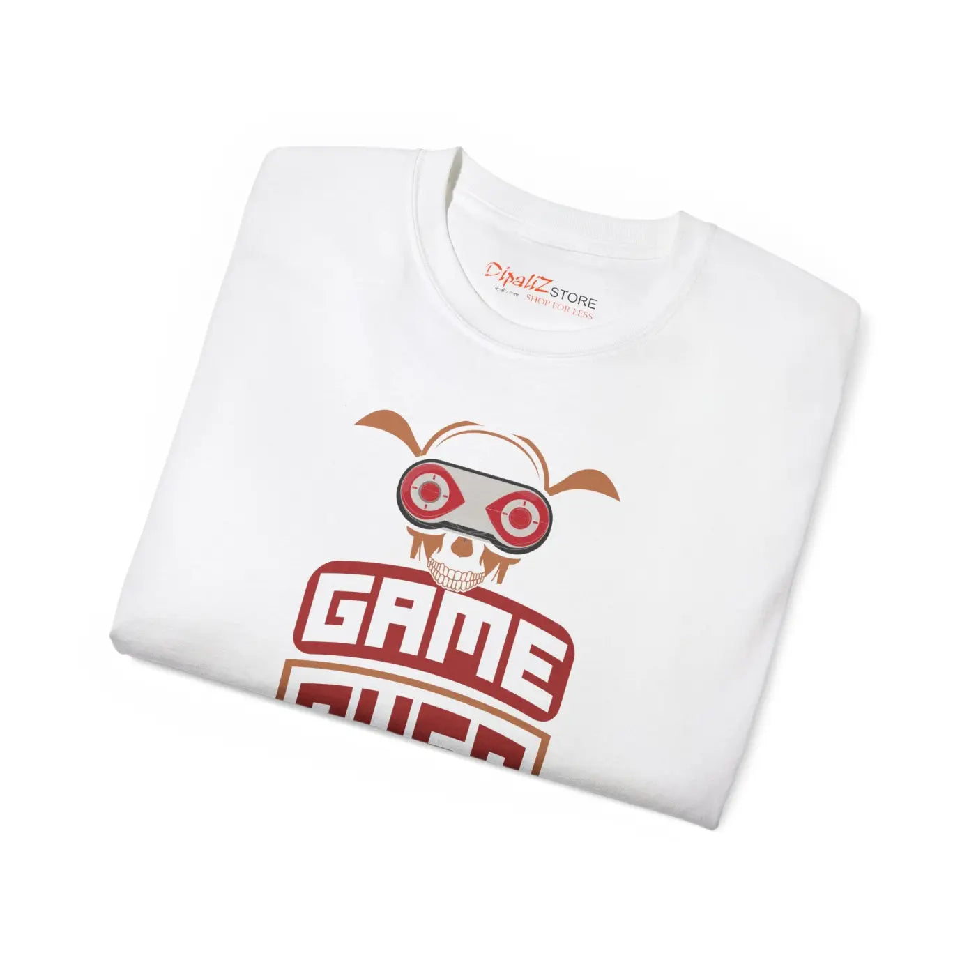 Game Over Unisex Ultra Cotton Tee - Bold Graphic Print - DipaliZ