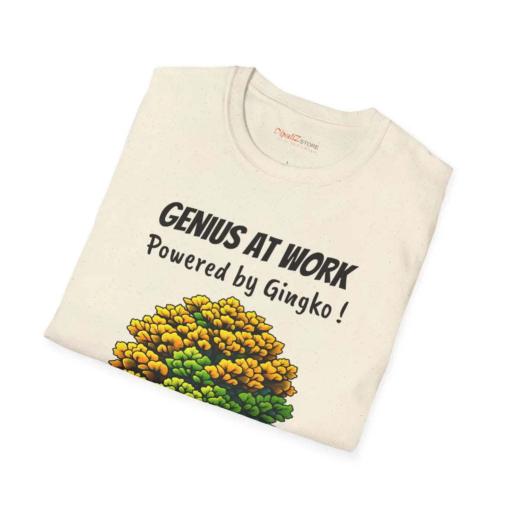 Unisex Softstyle Genius at Work T-Shirt - Comfort Fit - DipaliZ