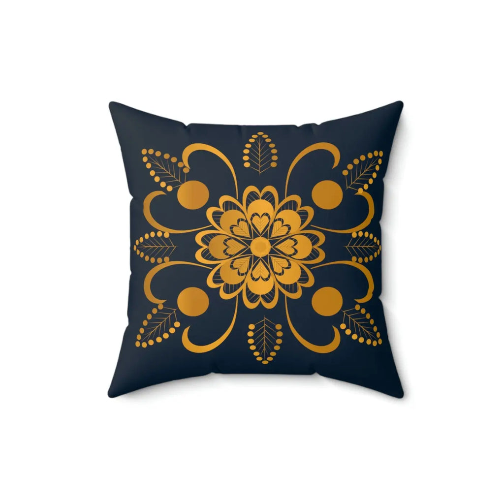 Polyester Square Pillow - Spun Comfort and Style - DipaliZ