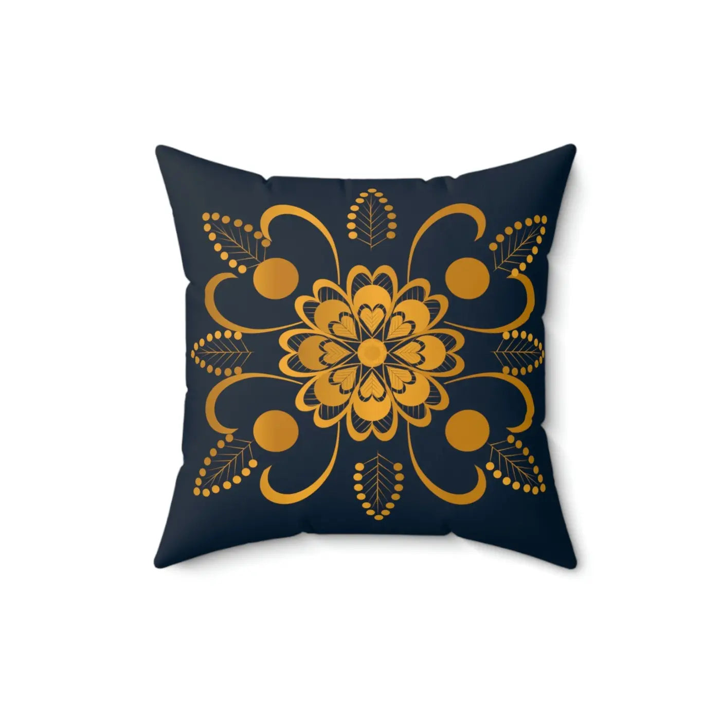 Polyester Square Pillow - Spun Comfort and Style - DipaliZ