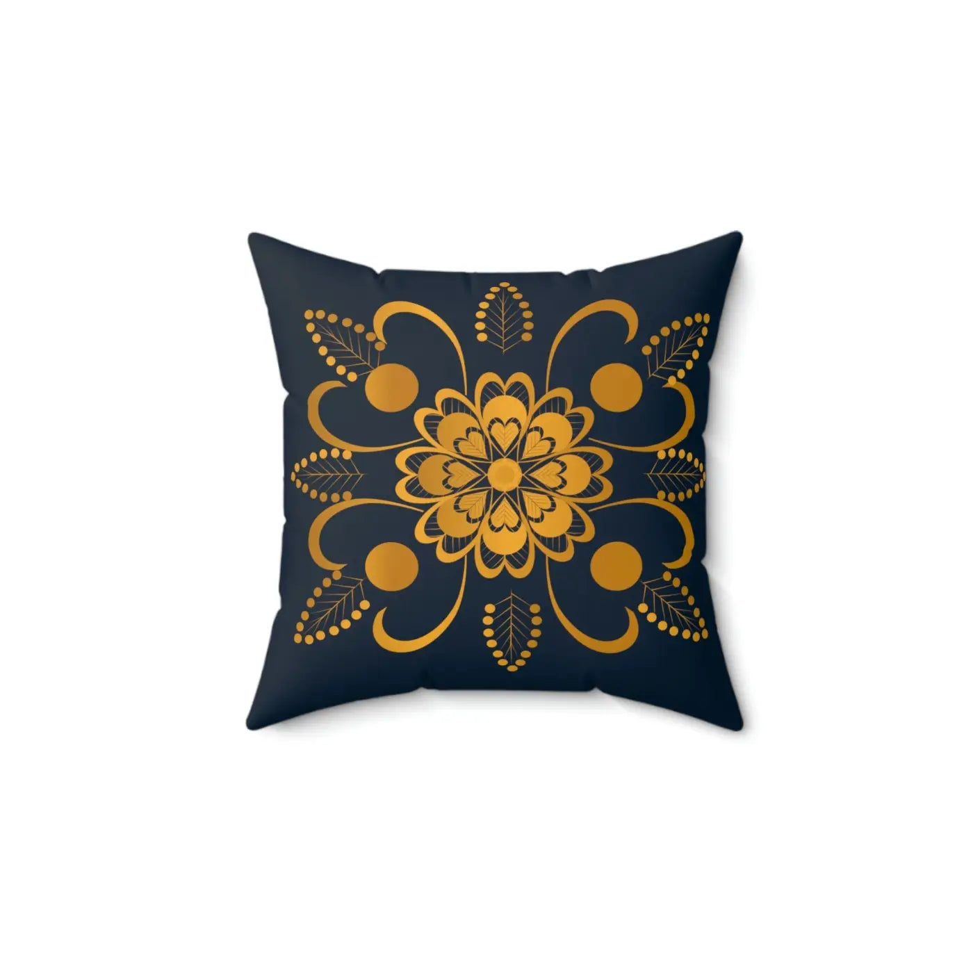 Polyester Square Pillow - Spun Comfort and Style - DipaliZ