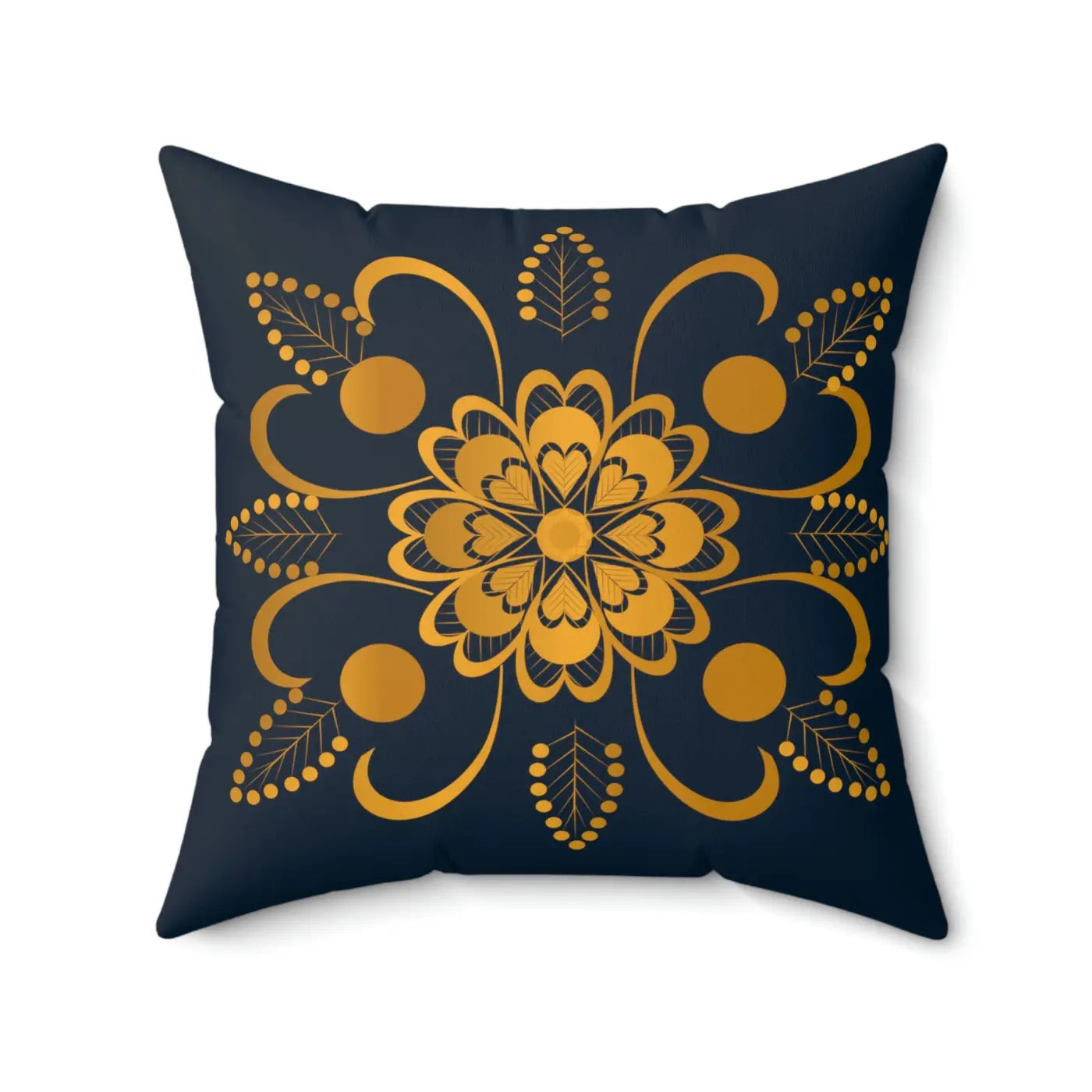 Polyester Square Pillow - Spun Comfort and Style - DipaliZ