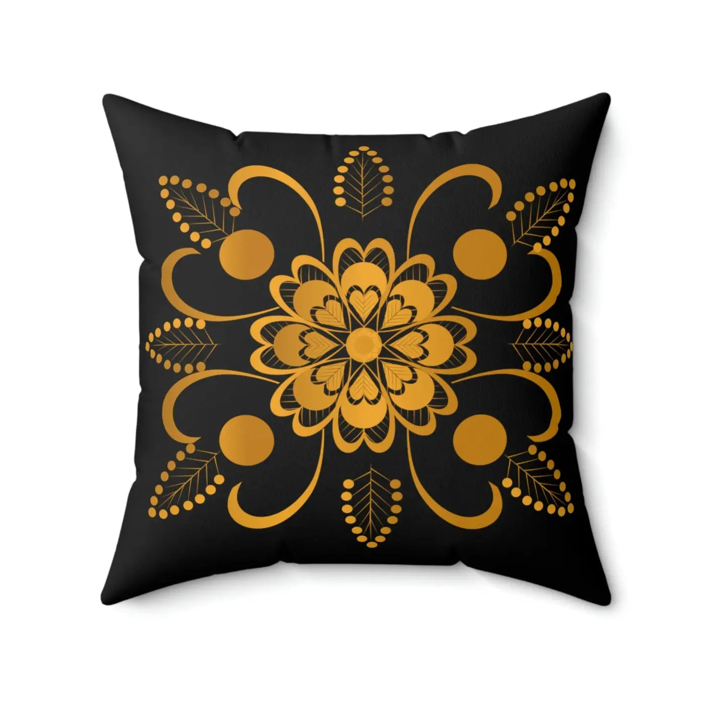 Geometrical Pattern Throw Pillow - Polyester Square - DipaliZ