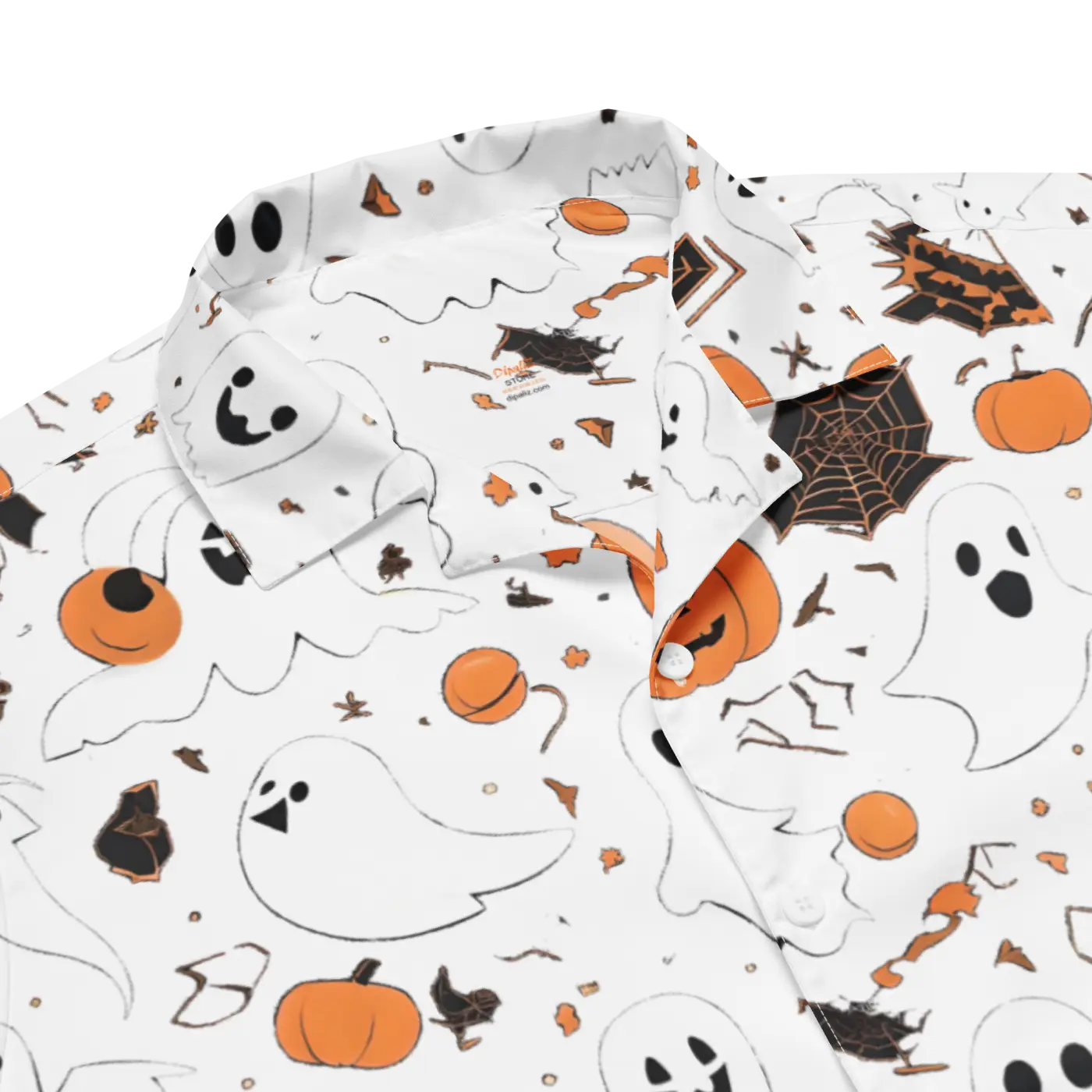 Eco Friendly Unisex Button Shirt - Halloween Party Style - DipaliZ
