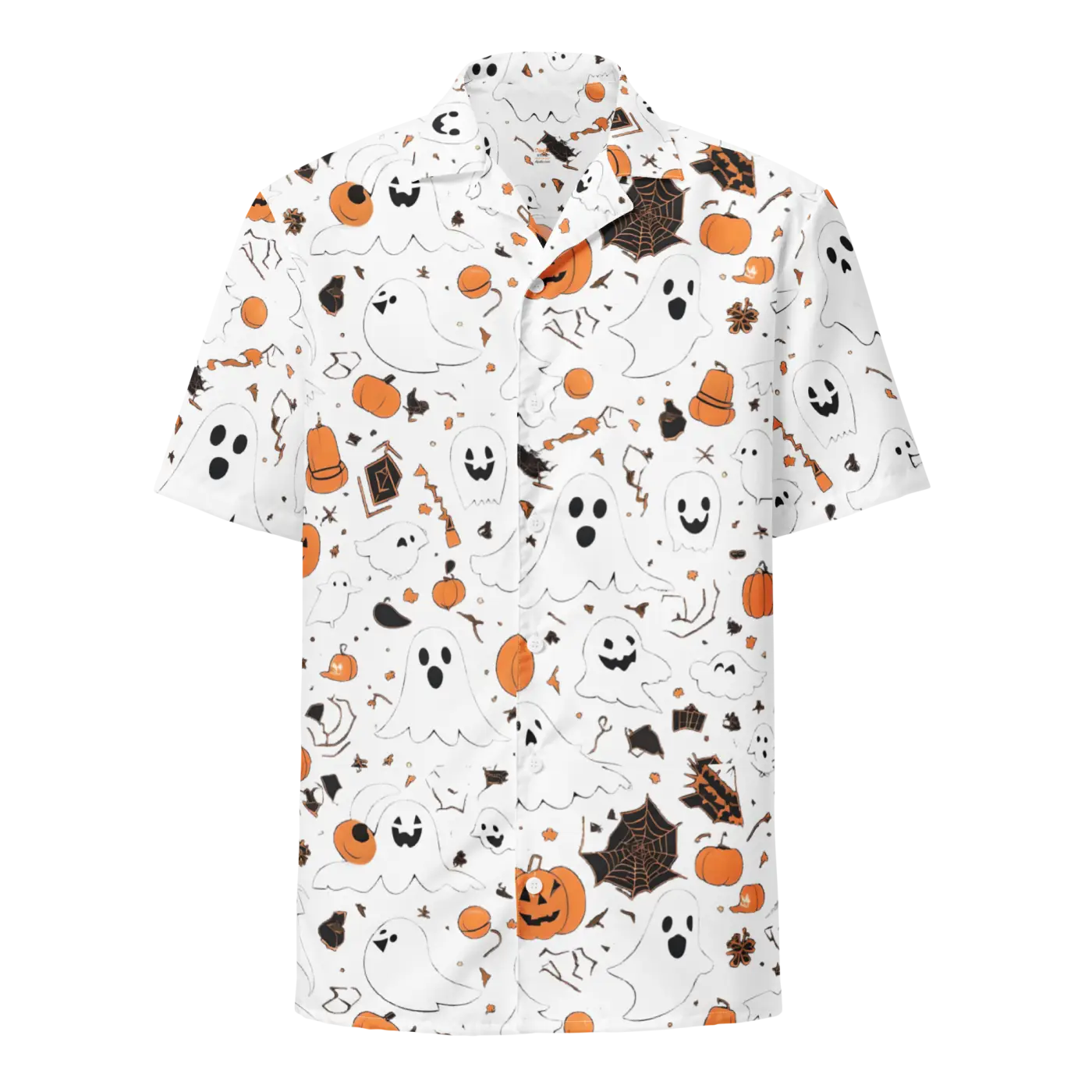 Eco Friendly Unisex Button Shirt - Halloween Party Style - DipaliZ