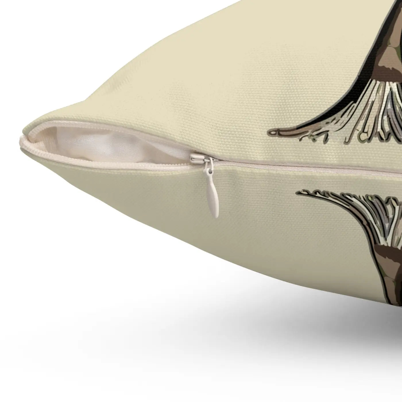 Ginkgo Tree Polyester Square Pillow - Modern Home Decor - DipaliZ