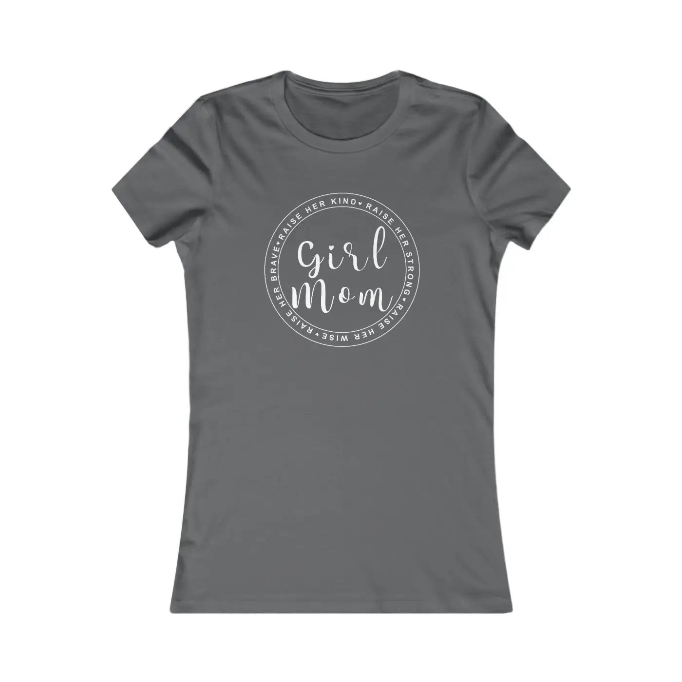 Girl Mom Favorite Tee - Women's Comfort Top - DipaliZ