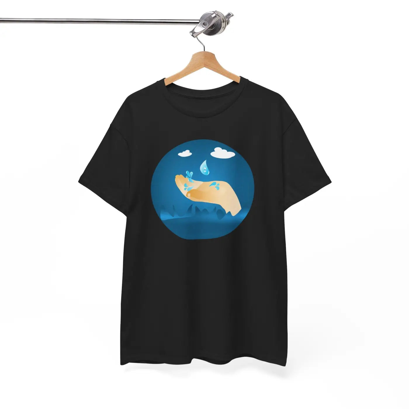 Conserve Water Globe Tee - Unisex Heavy Cotton - DipaliZ