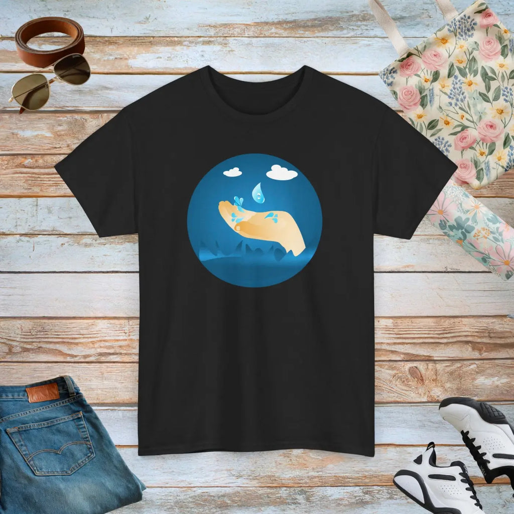 Conserve Water Globe Tee - Unisex Heavy Cotton - DipaliZ