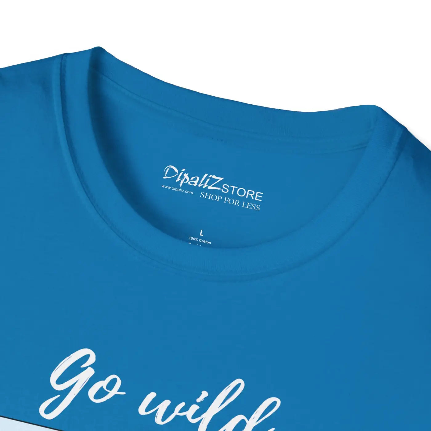 Go Wild Softstyle T Shirt - Adventure Travel Tee - DipaliZ