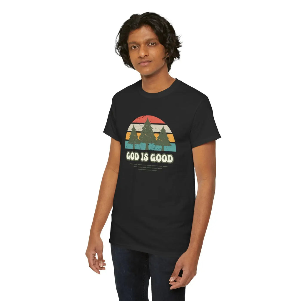God Is Good T-Shirt - Unisex Heavy Cotton Tee - DipaliZ